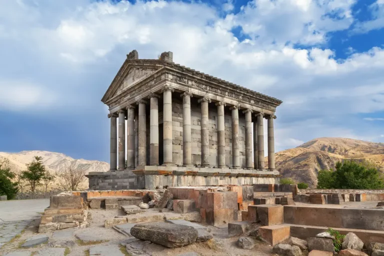 intrepid-travel-armenia-garni-temple-greco-roman-remnant-shutterstock-2136734841